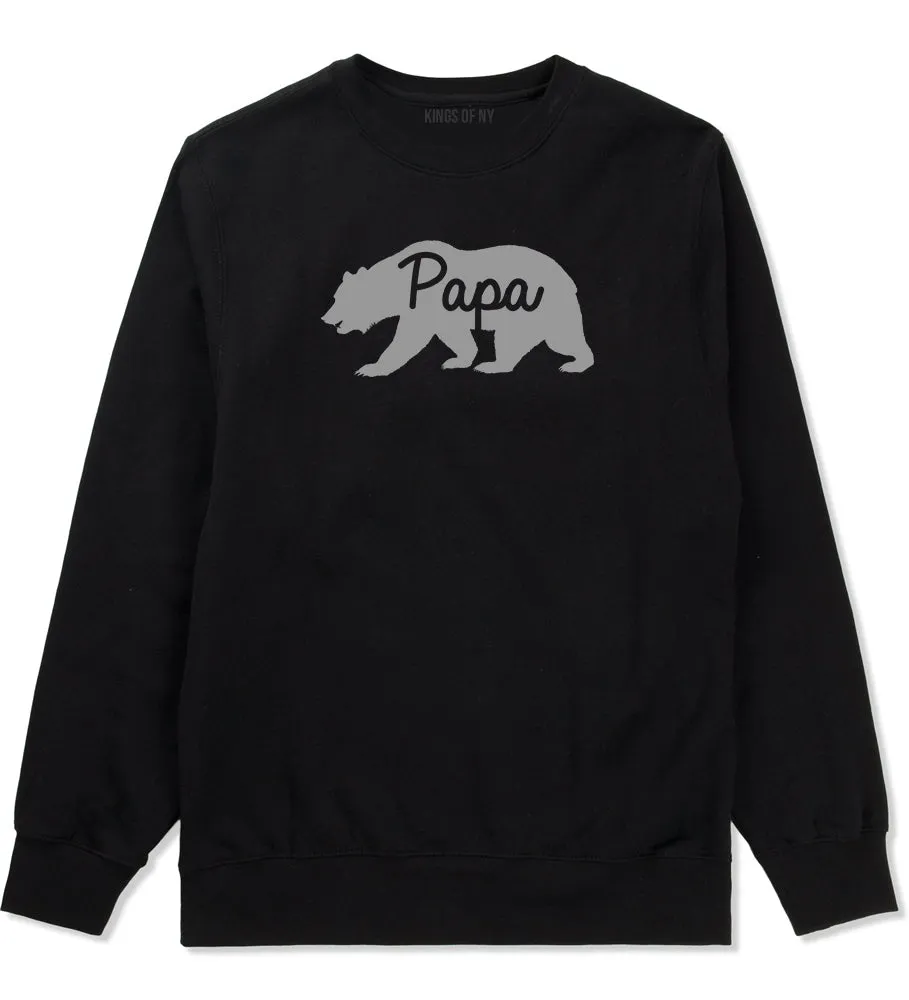 Papa Bear Mens Crewneck Sweatshirt