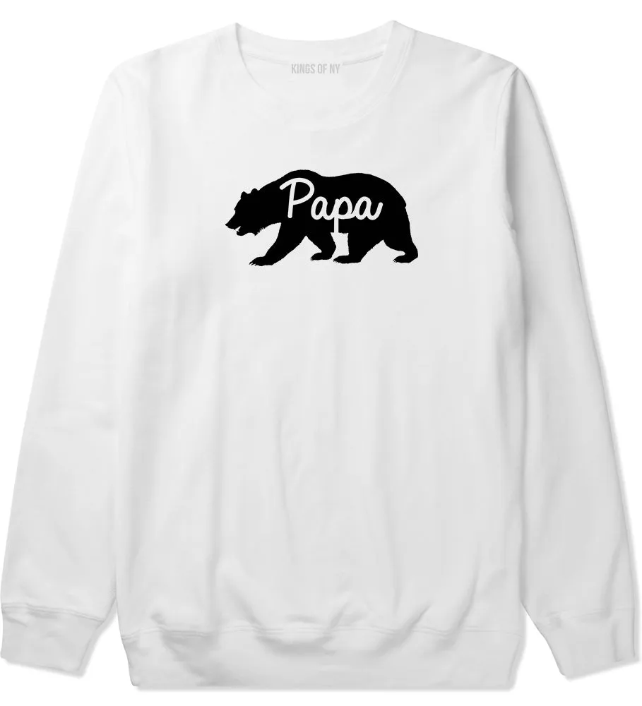 Papa Bear Mens Crewneck Sweatshirt