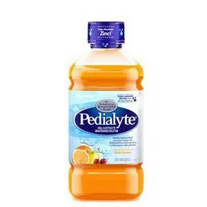 Pedialyte® Ready-to-Feed Fruit 1L Bottle, Low Osmolality, Oral Electrolyte Maintenance Solution