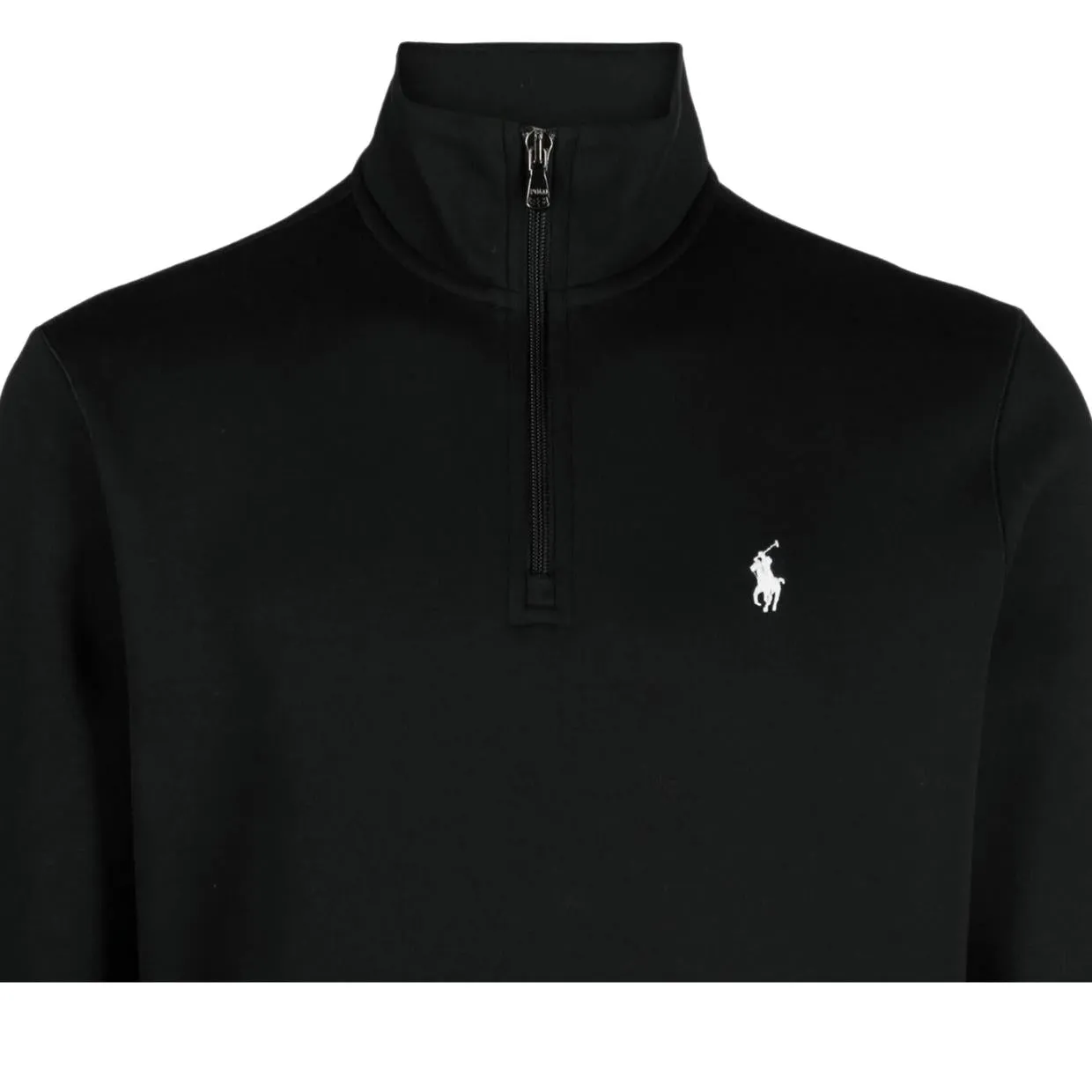 Polo Ralph Lauren Black Half Zip Sweatshirt