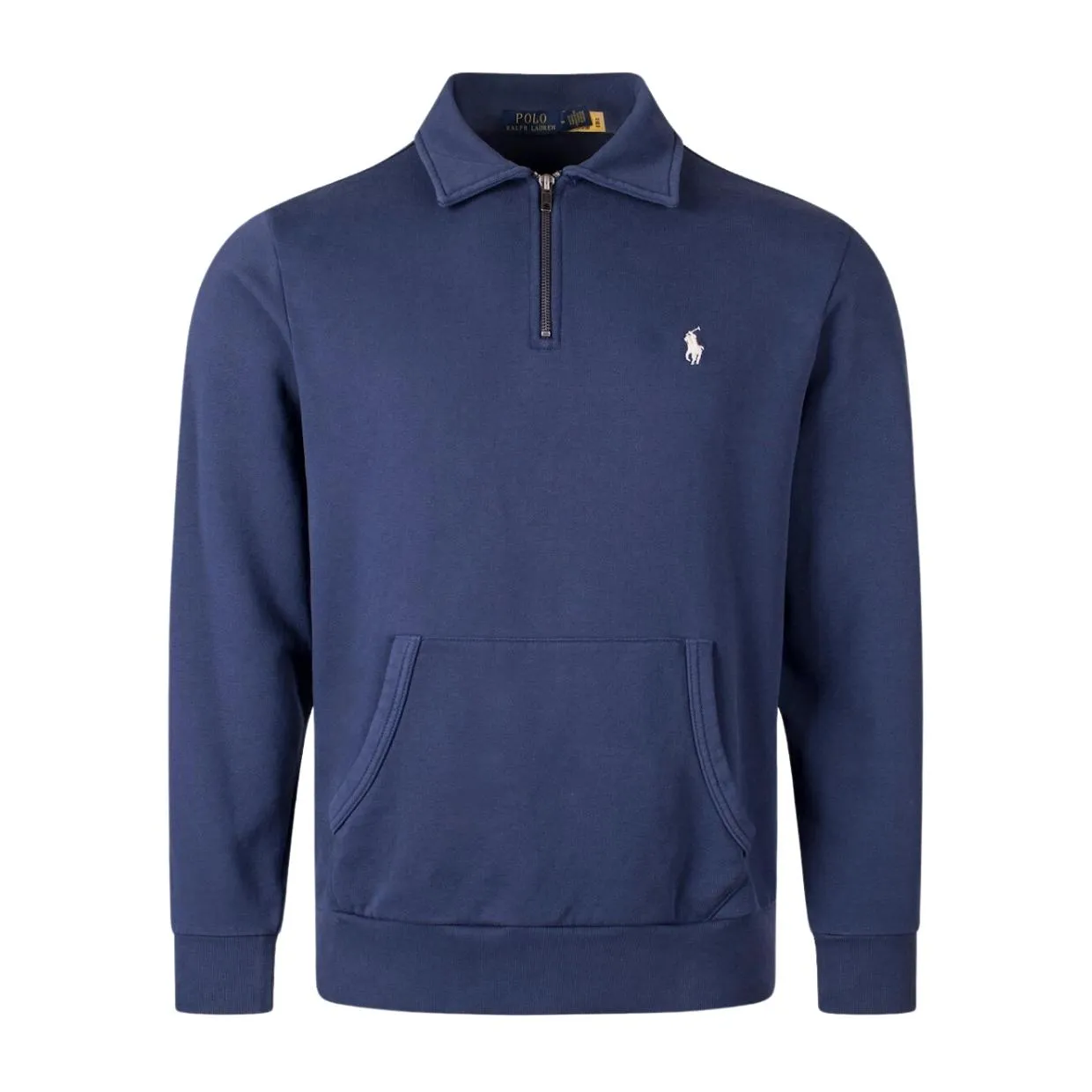 Polo Ralph Lauren Collar Half Zip Navy Sweatshirt