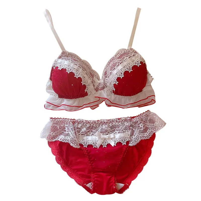 Soft Chiffon Princess Lingerie Set