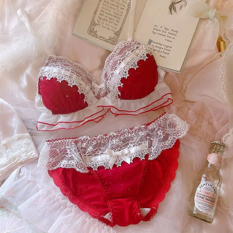 Soft Chiffon Princess Lingerie Set