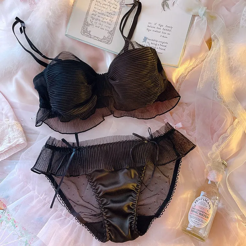 Soft Chiffon Princess Lingerie Set