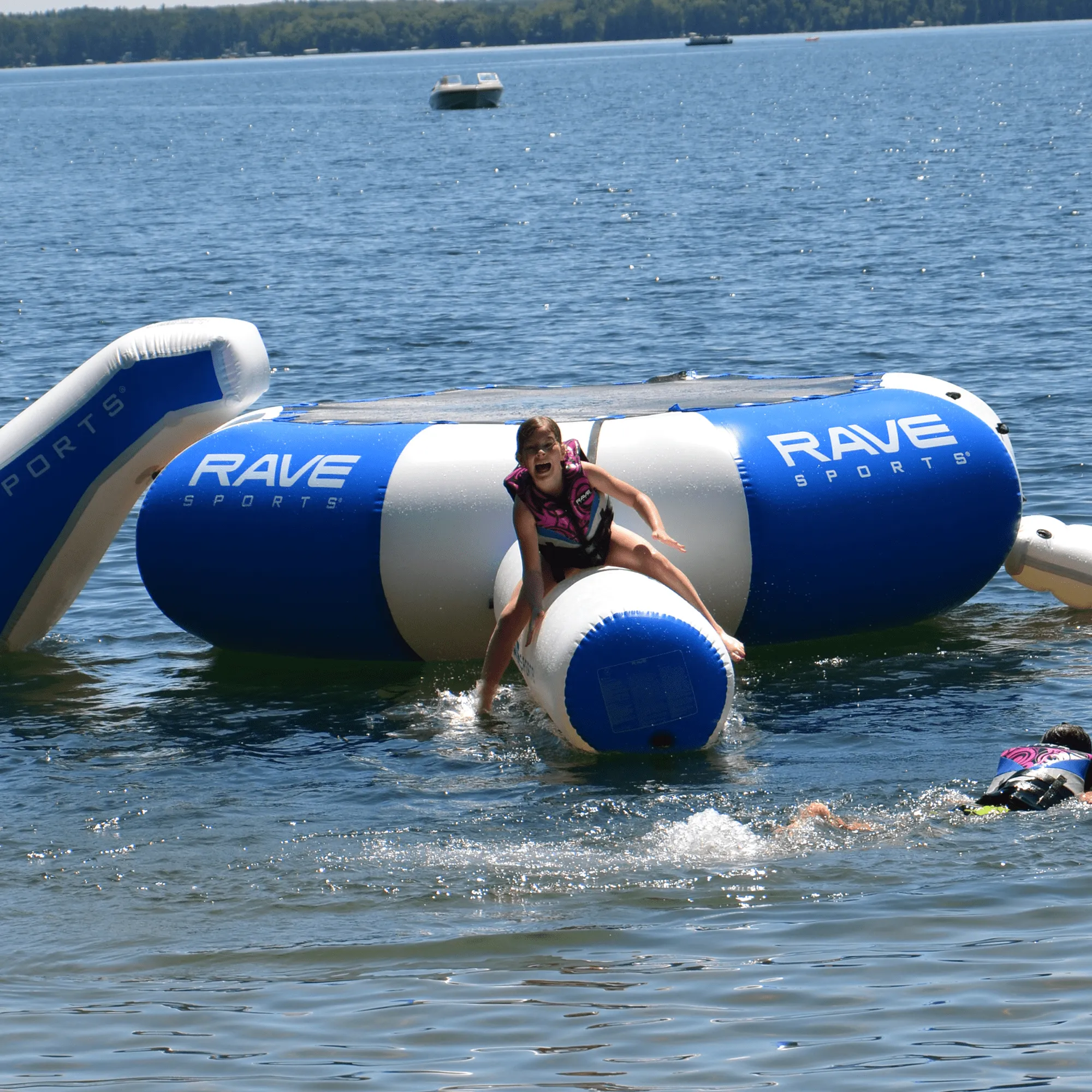 Splash Zone Plus 12'   Slide & Log Package