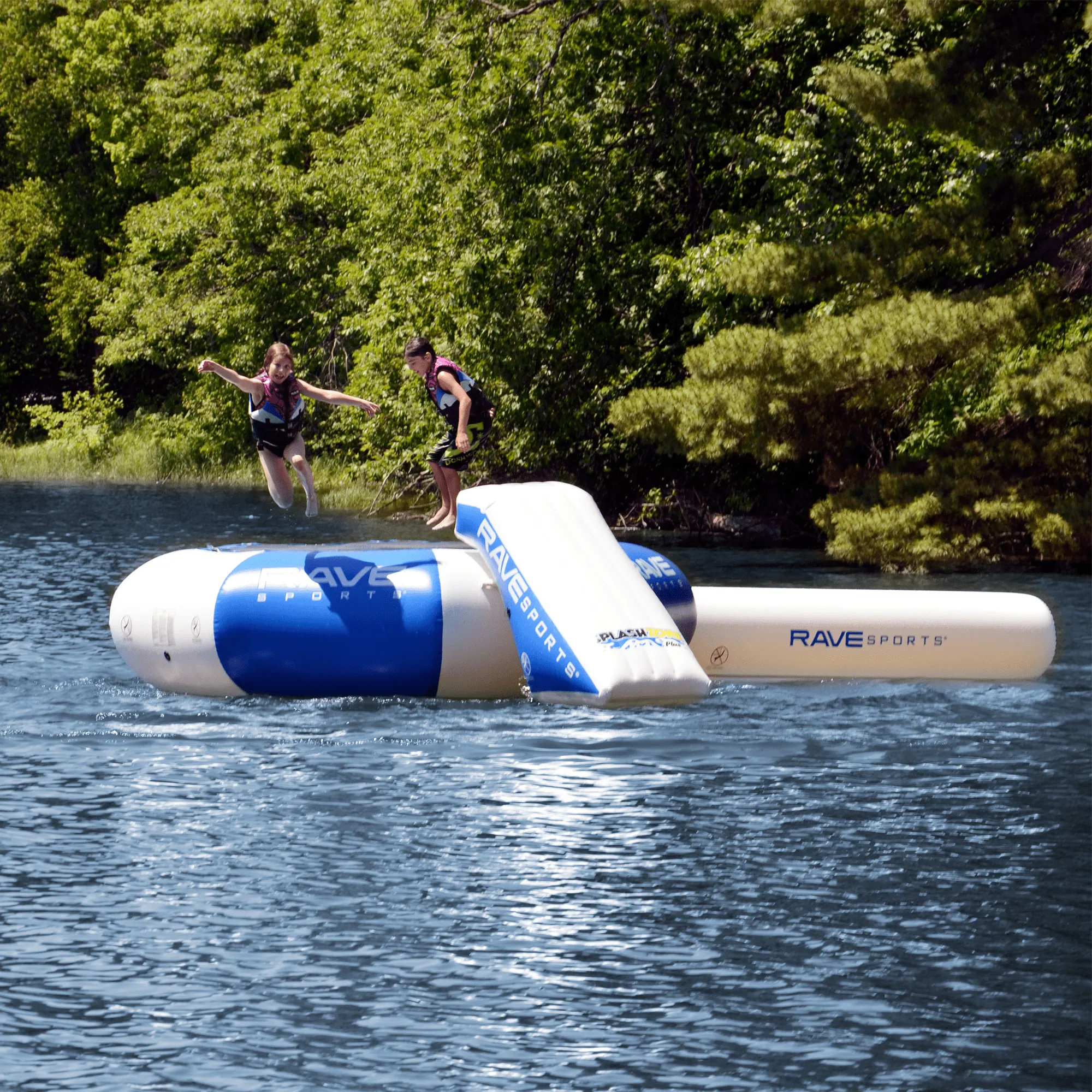 Splash Zone Plus 12'   Slide & Log Package