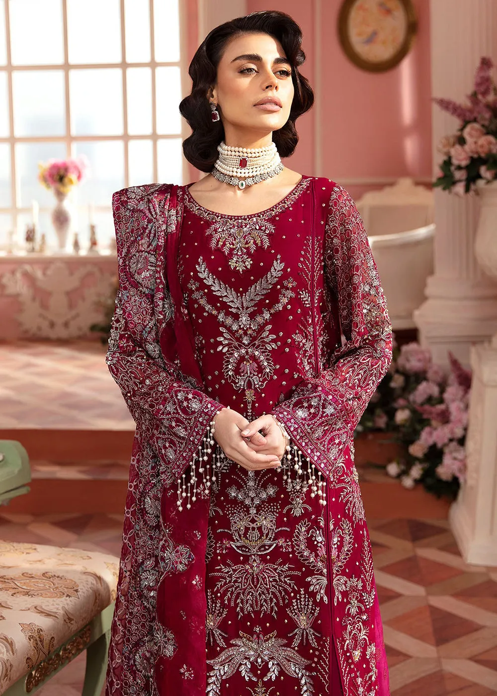 The Secret Garden Luxury Unstitched Formals '24 by Nureh | CHARLOTTE