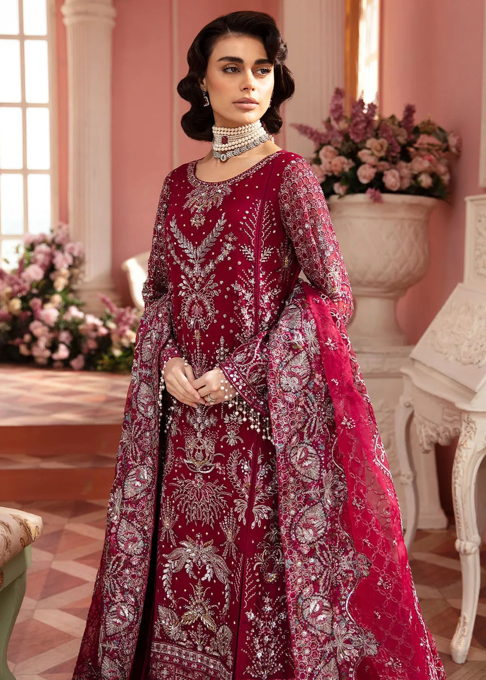 The Secret Garden Luxury Unstitched Formals '24 by Nureh | CHARLOTTE