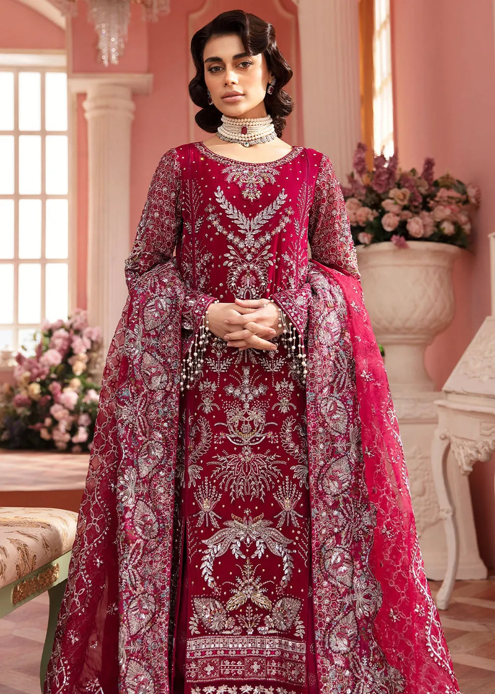 The Secret Garden Luxury Unstitched Formals '24 by Nureh | CHARLOTTE