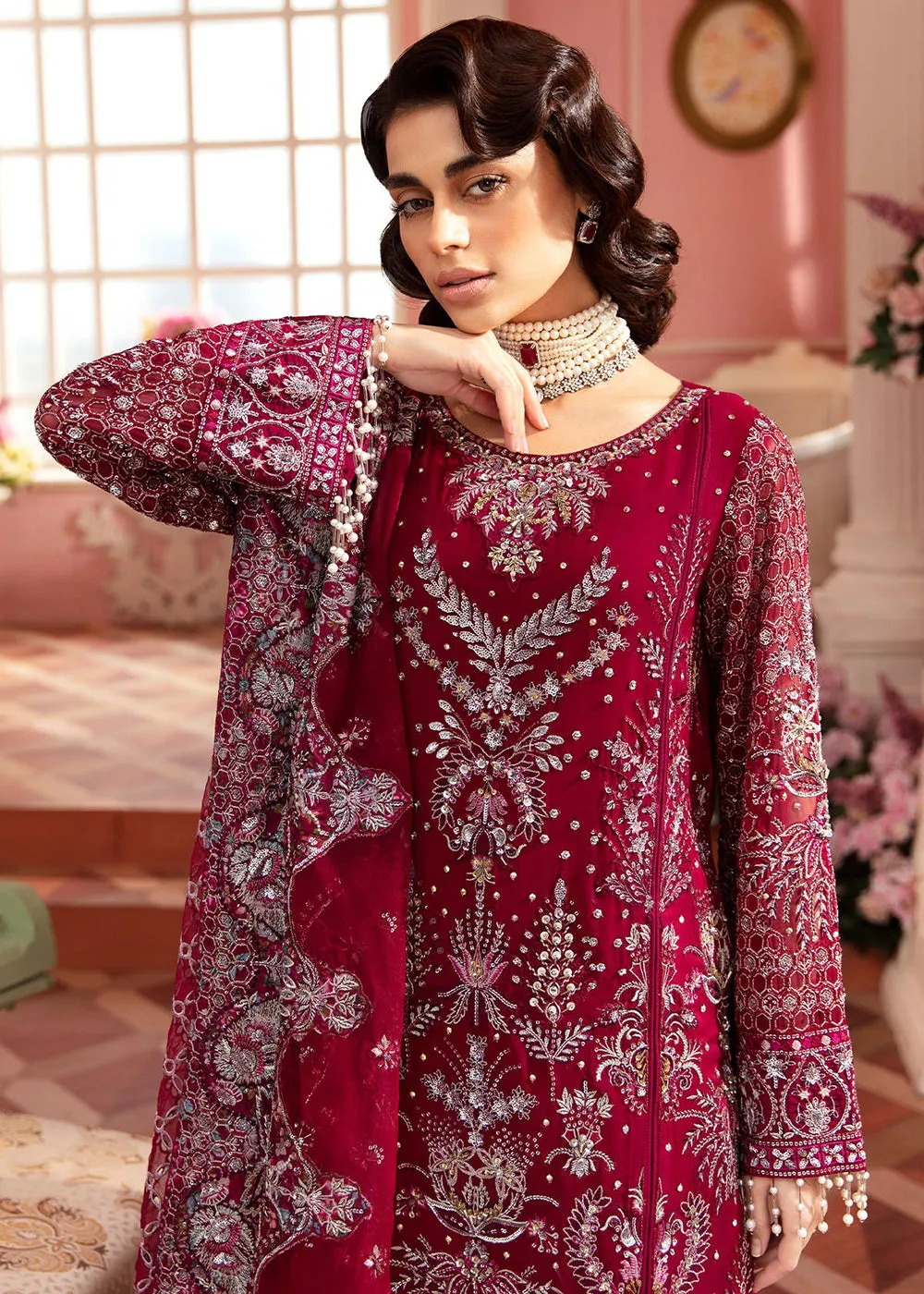 The Secret Garden Luxury Unstitched Formals '24 by Nureh | CHARLOTTE