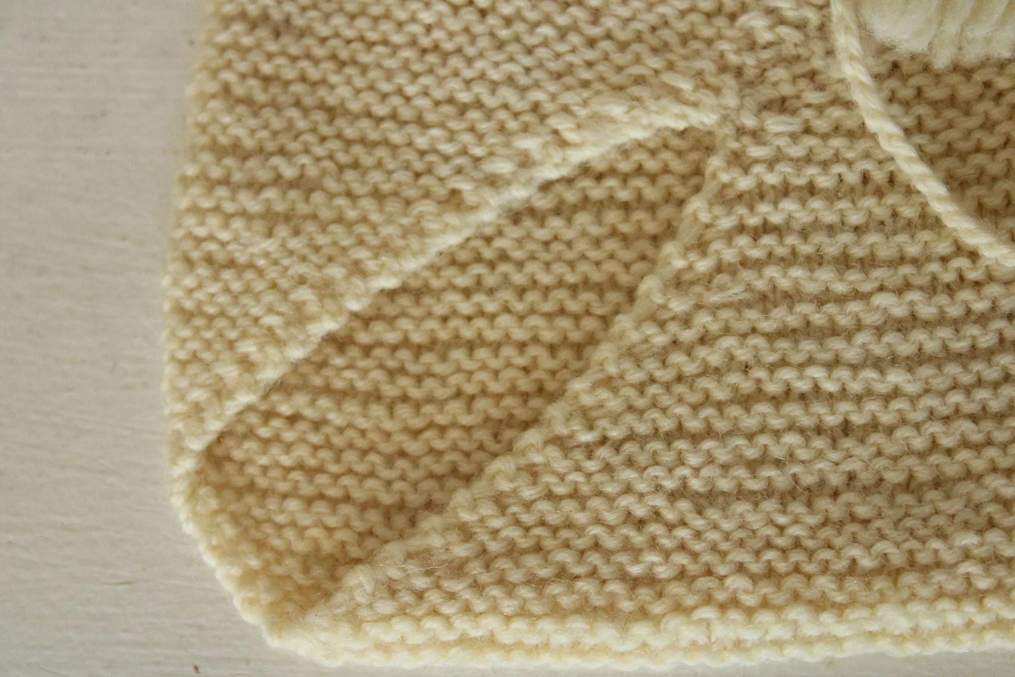 Vintage 1900s Ivory Knit Baby Diaper Covers