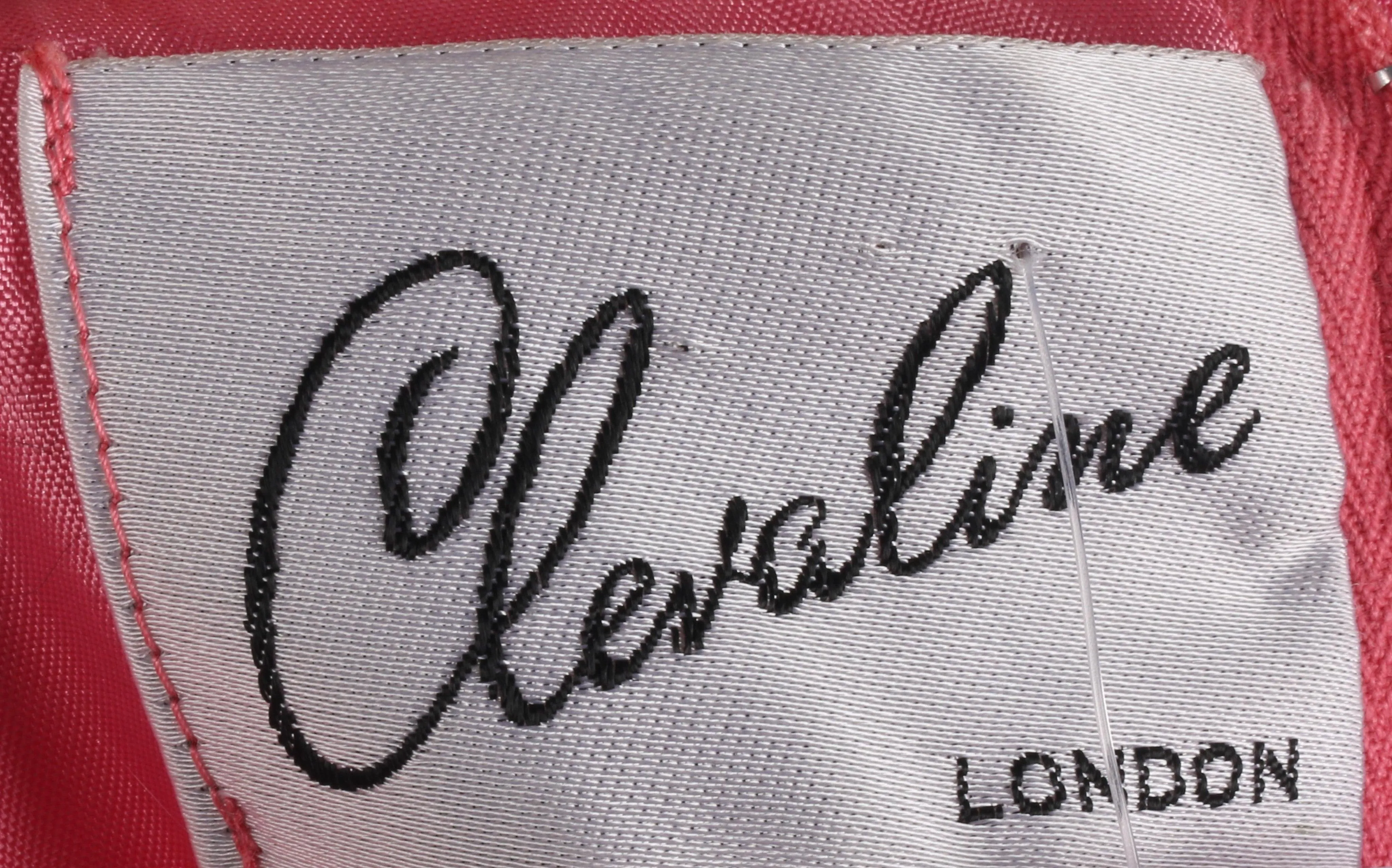 Vintage Cleraline London pink dress size S/M