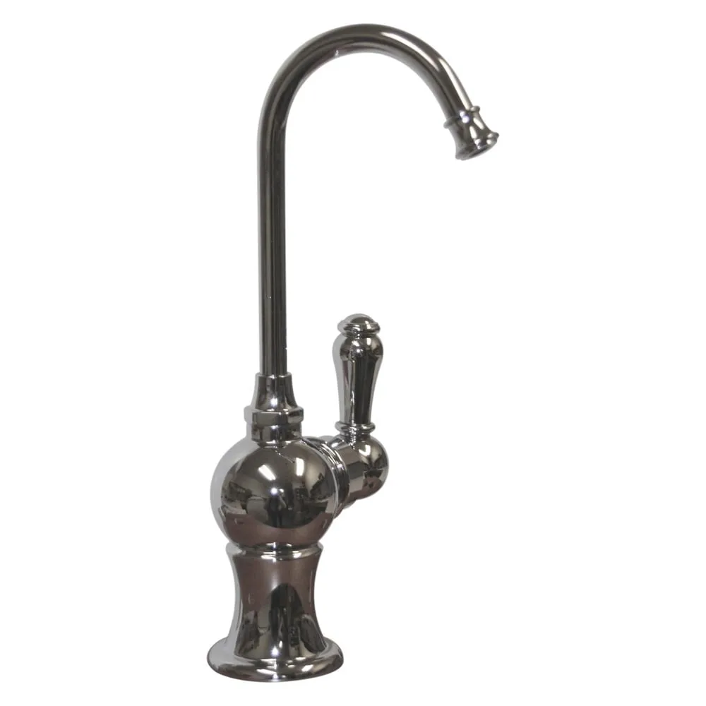 Whitehaus WHFH3-C4120-C Point of Use Cold Water Faucet with Gooseneck Spout